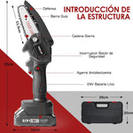 Cut Pro -  Mini Motosierra Eléctrica Inalámbrica 🏡  para Podar - Cortar